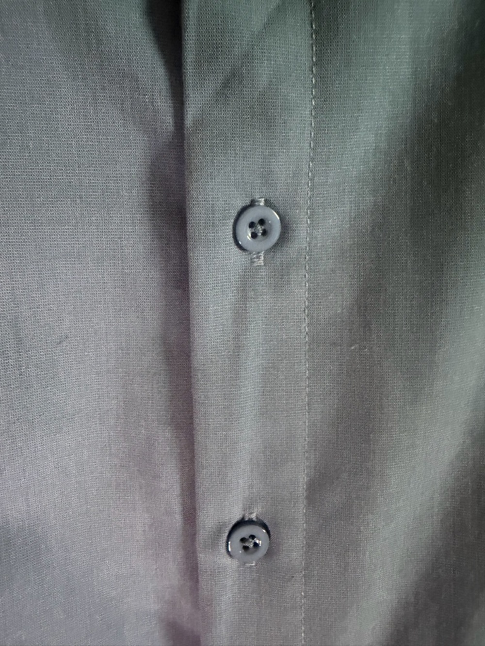 Coofandy Men's Blue Guayabera Openwork Detail Panels Cuban Short-Sleeve size XL - Picture 7 of 13